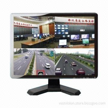 17-inch CCTV TFT LCD Monitor with 1,280 x 1,024-pixel, BNC/HDMI Optional